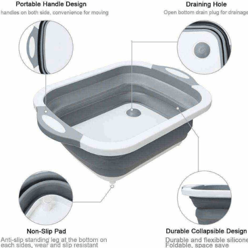 Foldable Collapsing Cutting Board - AccessCuisine