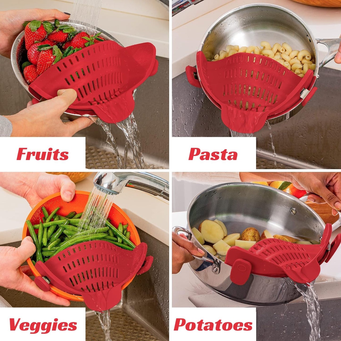 Silicone Pot Strainer