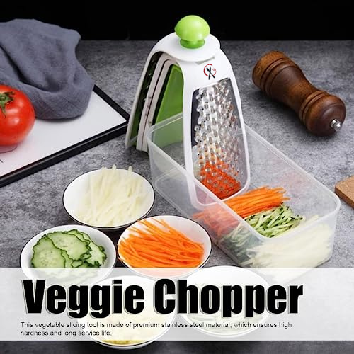 Access Cuisine Multifunctional Grater, Swivel Slicer With 4-in-1