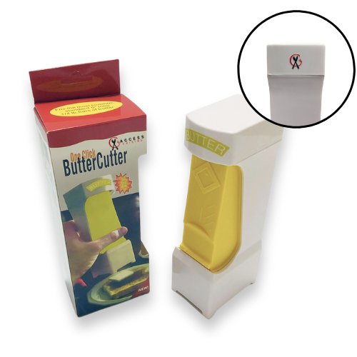 CXALSSY Handheld Butter Cutter Slicer, One Click Stick Butter Cutter  Butter, Portable Butter Cutter Slicer, Spreader Dispenser Home Kitchen  Cooking