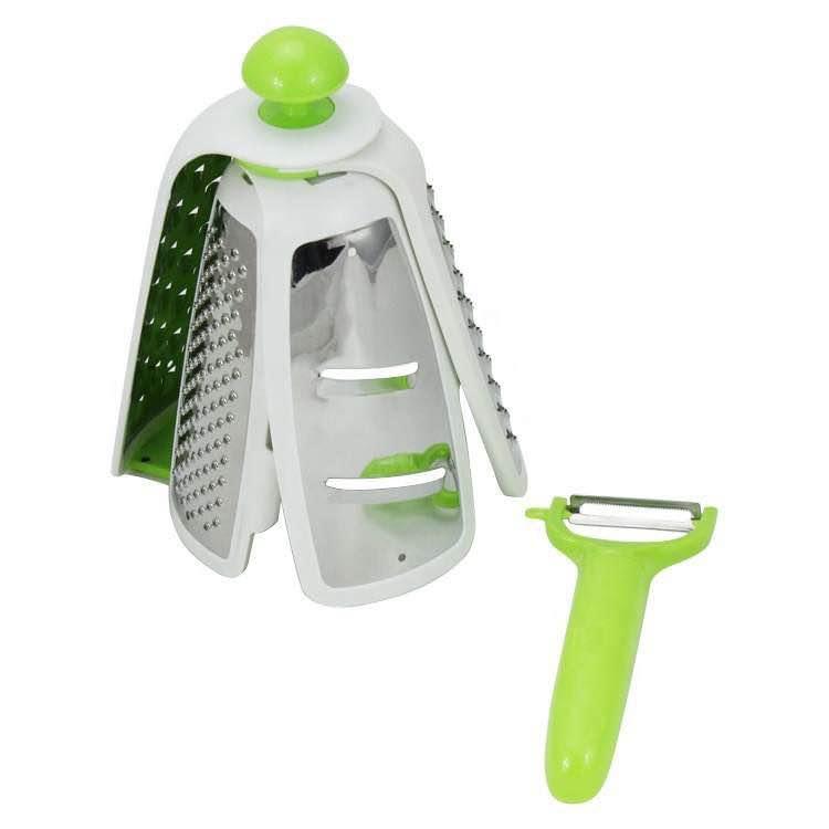 Access Cuisine Multifunctional Grater, Swivel Slicer With 4-in-1